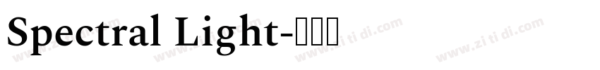 Spectral Light字体转换